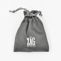 Collier ZAG Allen argenté & Cristaux de Zirconium